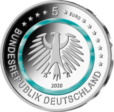 5 Euro Sammlermünze - Subpolare Zone in SG 2020