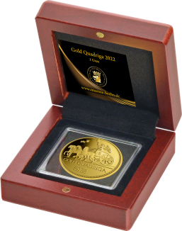 Erstausgabe 1 Unze Gold Quadriga