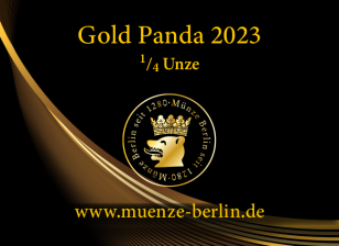 Gold Panda 1/4 Unze Gold 999,9