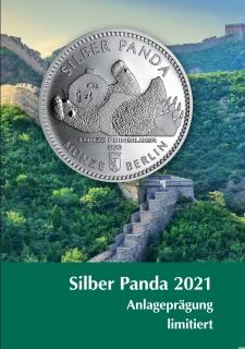 Silber Panda 2021 1/8 Unze Feinsilber