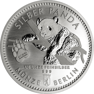 Silber Panda 2022 1/4 Unze