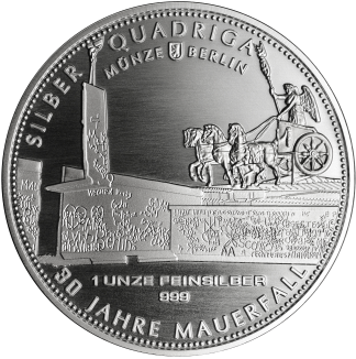 Silber Quadriga 2019 1 Unze