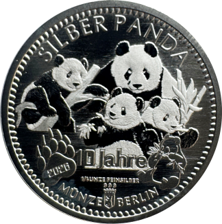 Silber Panda 2026 1/4 Unze