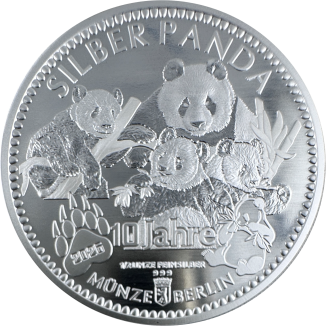 Silber Panda 2026 1/4 Unze