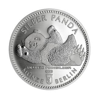 Silber Panda 2021 1/4 Unze