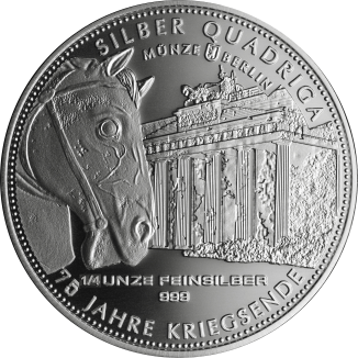 Silber Quadriga 2020 1/4 Unze