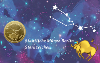 Sternzeichen in 999,9 Feingold Stier
