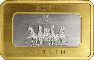 Silber Bicolor-Barren 1/4 Oz