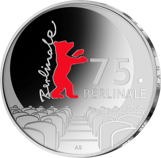 20 Euro Gedenkmünze - 75 Jahre Berlinale