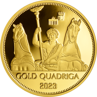 Gold Quadriga 2023 1 Unze