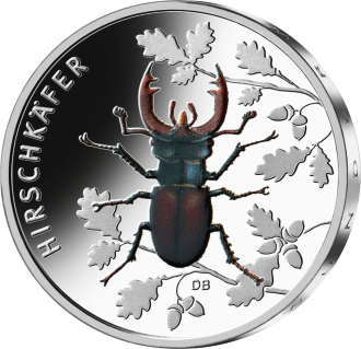 5 Euro Hirschkäfer