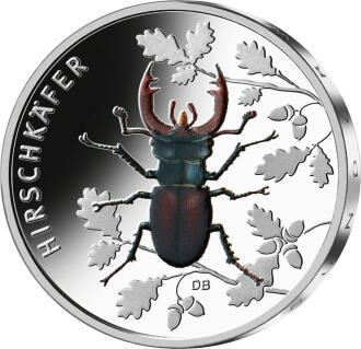 5 Euro Hirschkäfer
