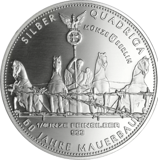 Silber Quadriga 2021 1/4 Unze