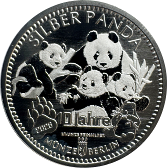 Silber Panda 2026 1/4 Unze