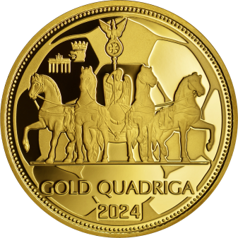 Gold Quadriga 2024 1 Unze