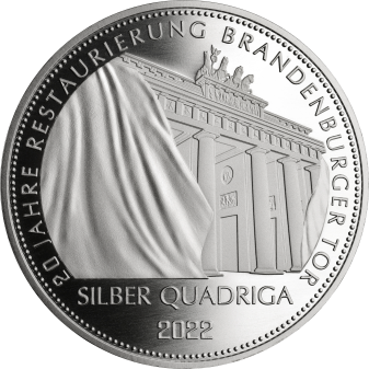 Silber Quadriga 2022 1 Unze
