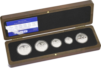 Silber Panda Set 2024