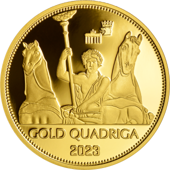 Gold Quadriga 2023 1 Unze
