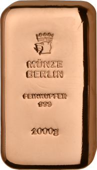 Kupferbarren 1 Kg