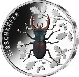 5 Euro Hirschkäfer
