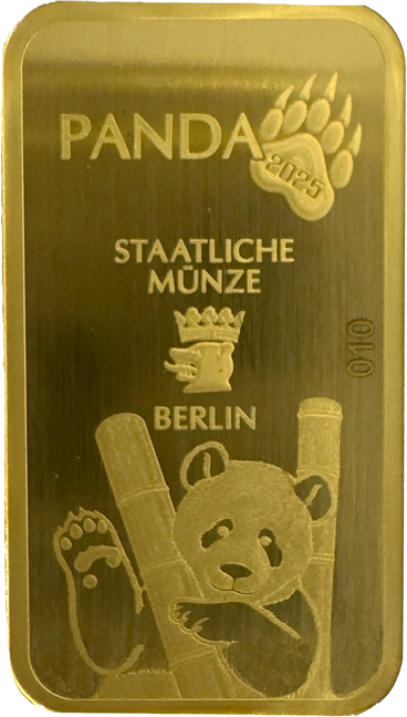 Gold Panda 2025 1/4 Unze