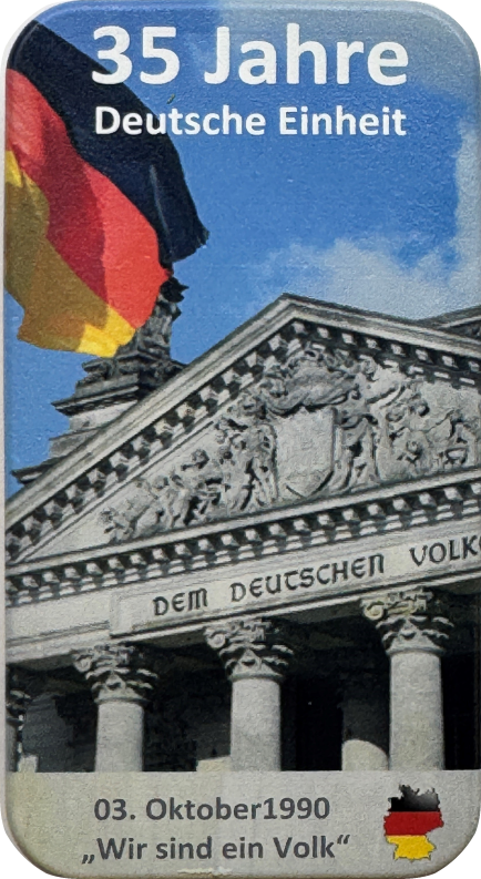 35 Jahre Deutsche Einheit - 1/2 Kilo Kupfer