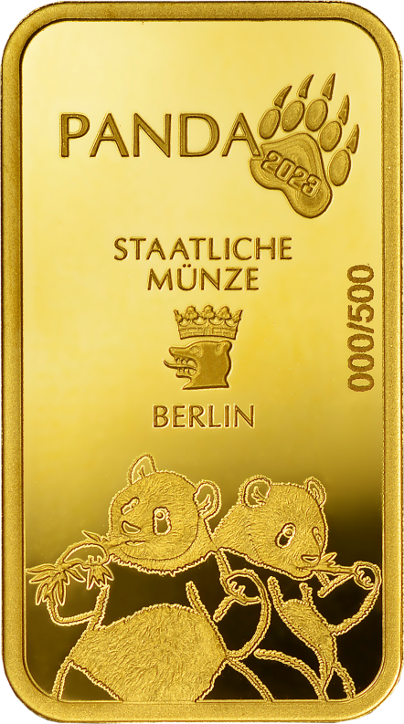 Gold Panda 2023 1/4 Unze Gold 999,9