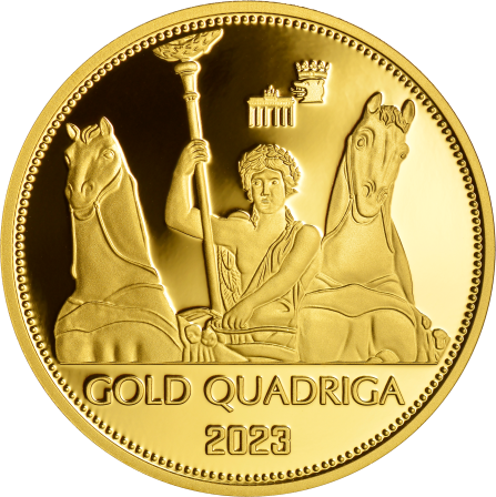 Gold Quadriga 2023 1 Unze