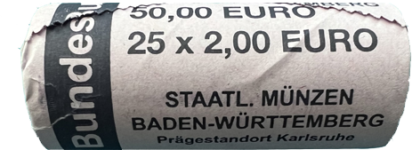 2 Euro Münzerolle Brandenburg 2020  G