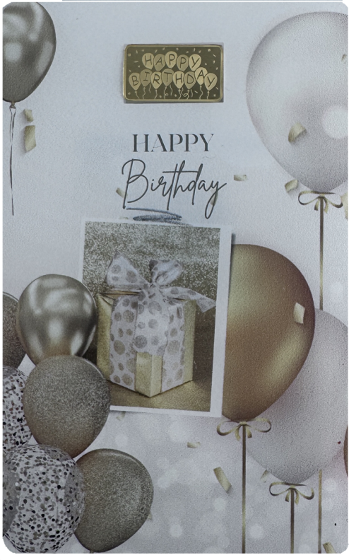 Coin Card - Zum Geburtstag 1 g 999,9 Feingold