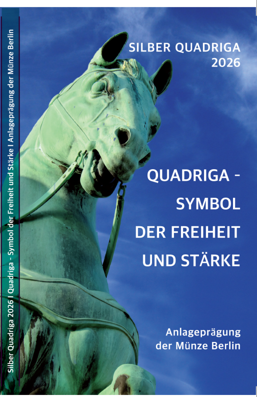 Silber Quadriga 2026 1/2 Unze