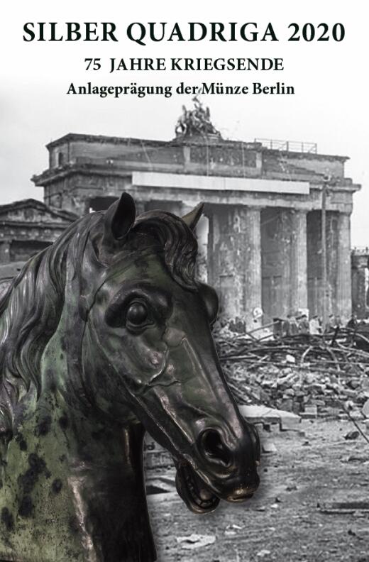 Silber Quadriga 2020 1/2 Unze