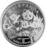 Silber Panda 2026 XL-Format 65 mm
