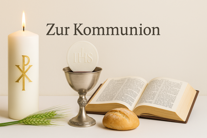 Zur Heiligen Kommunion!
