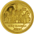 Fußball Gold Quadriga 1/100 Unze