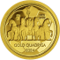 Gold Quadriga Set AU 999,9