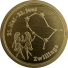Sternzeichen-Coin Card mit 1 g Feingold – Zwillinge