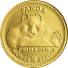 Gold Panda Feingoldprägung 2019