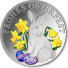 Oster-Gedenkprägung 1/3 Unze, 999/1000 Feinsilber, mit hochwertiger Farbveredelung