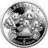 Silber Panda 2026 XL-Format 65 mm