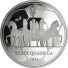 Silber Quadriga 2024 XL Format 65 mm