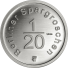 Berliner Spargroschen Ag 1/20 Unze
