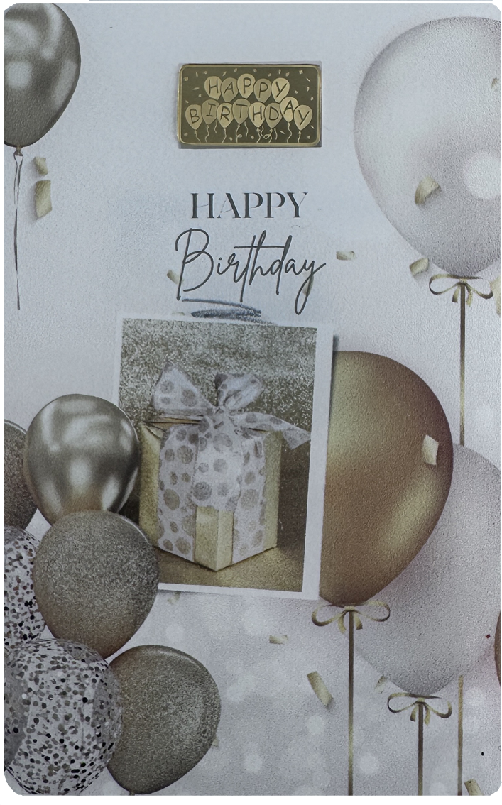Coin Card - Zum Geburtstag 1 g 999,9 Feingold
