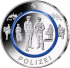 10 Euro Münze - Polizei