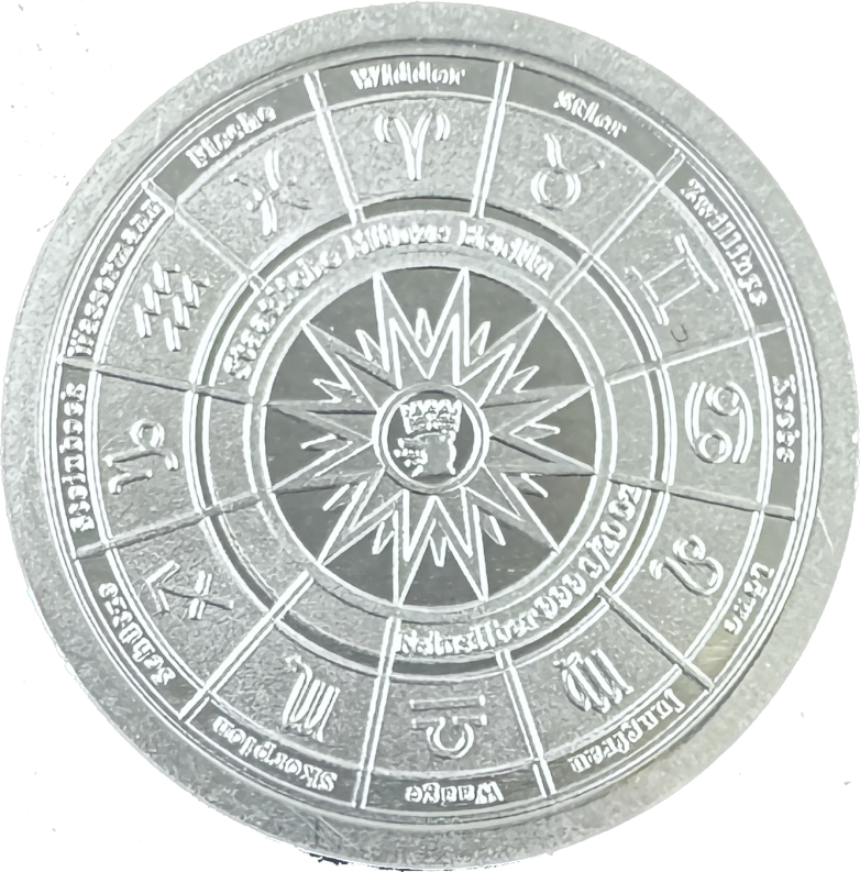 Sternzeichen - Jungfrau- 1/20 Unze 999 Feinsilber