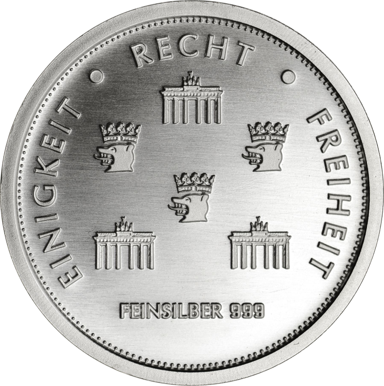 Berliner Spargroschen Ag 1/50 Unze