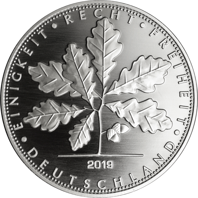 Silber Quadriga 2019 1/2 Unze