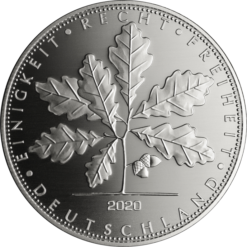 Silber Quadriga 2020 1/2 Unze