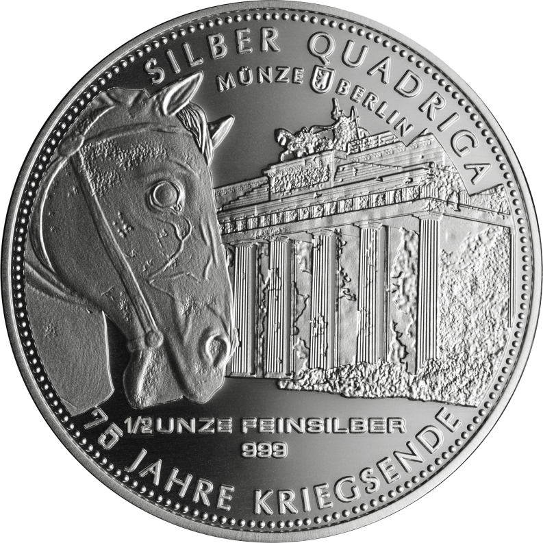 Silber Quadriga 2020 1/2 Unze