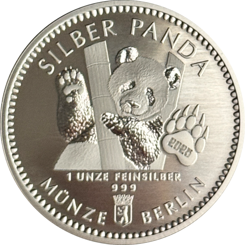 Silber Panda 2025 1 Unze